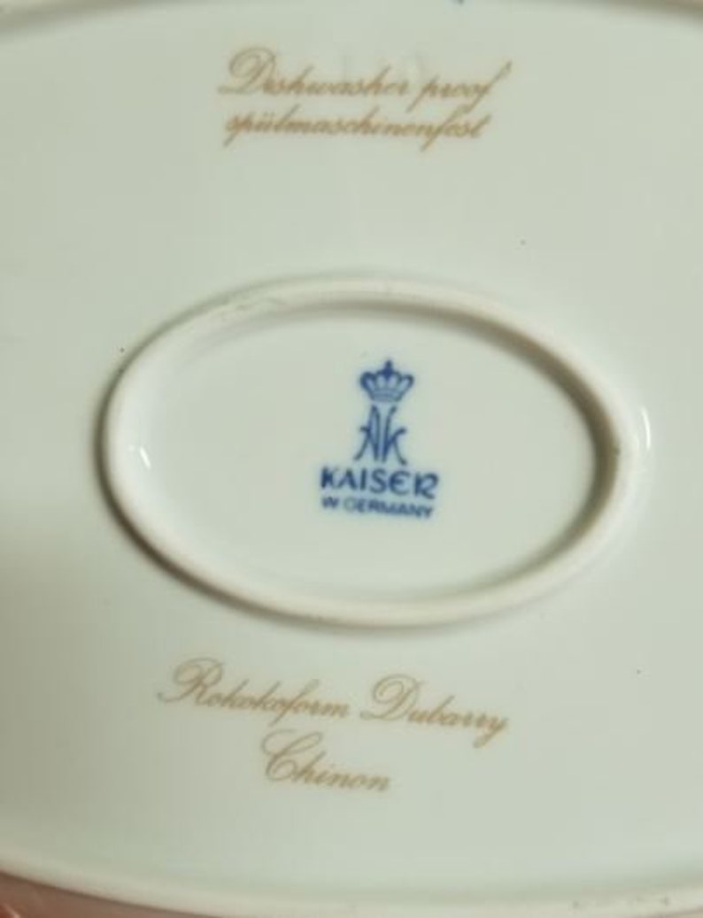 Kaiser /'Chinon/' Rokokoform Dubarry Relish Tray