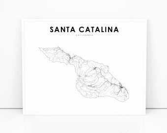 REPRINT REFRIGERATOR MAGNET CATALINA ISLAND