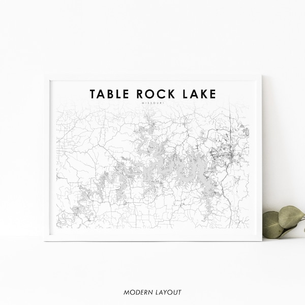 Table Rock Lake Wall Art Etsy