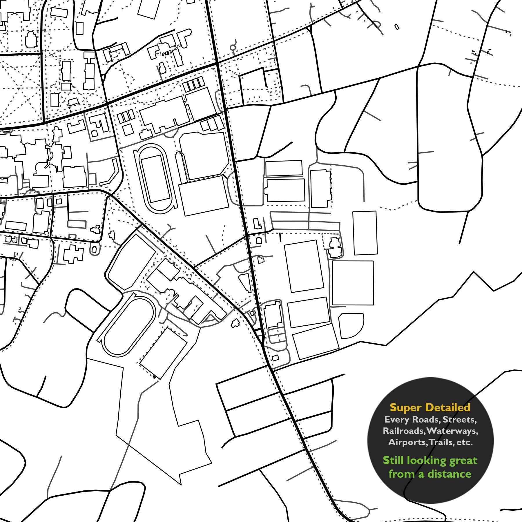 Hanover NH Map Print New Hampshire USA Map Art Poster City Etsy