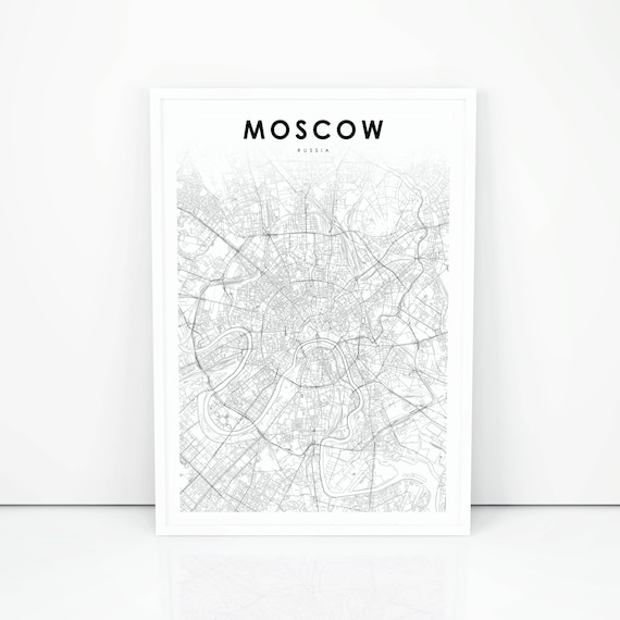 Moscow Map Print, Russia Map Artwork Poster, Town Road Street Map Print, Nursery Area Wall Place of work Decor, Printable Map photo regarding Printable Map of Russia referred to as Moscow Map Print, Russia Map Artwork Poster, Metropolis Highway Highway Map Print, Nursery Space Wall Workplace Decor, Printable Map