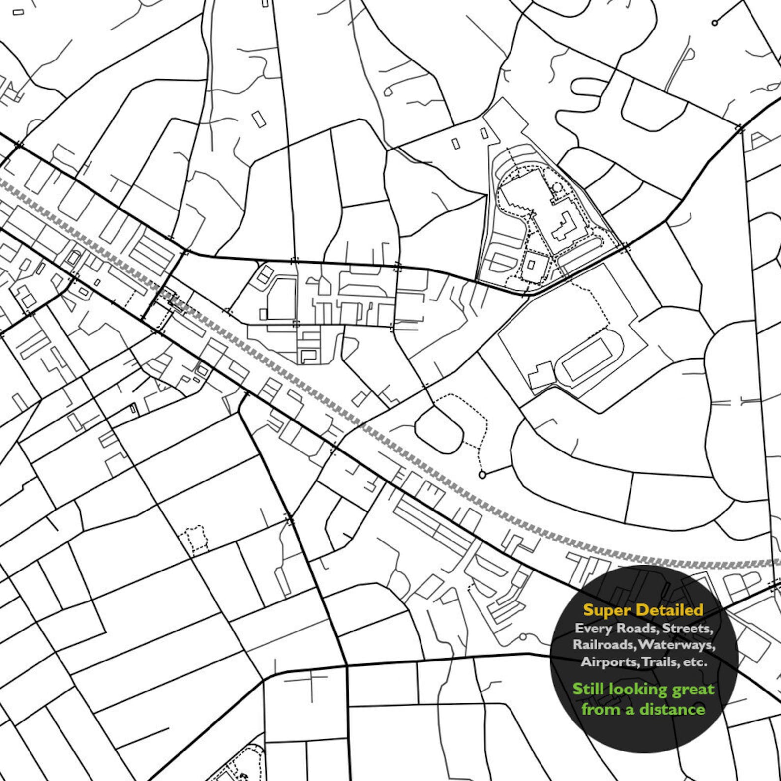 Havertown PA Map Print Pennsylvania USA Map Art Poster Etsy