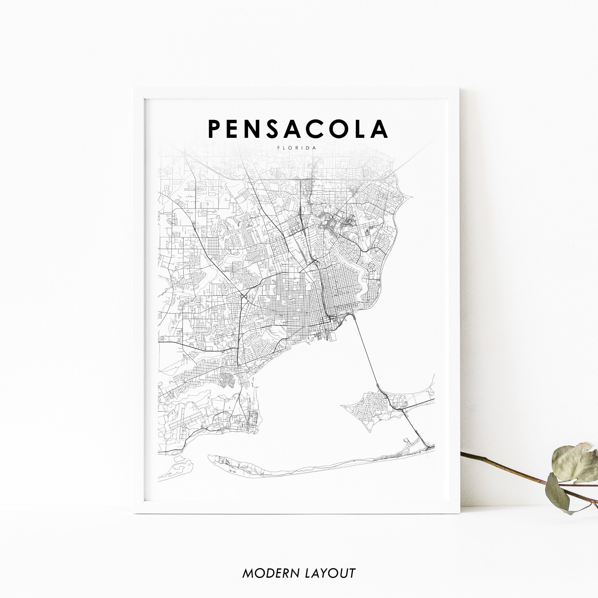 Pensacola Map By Zip Code World Map