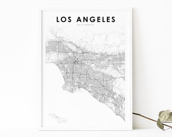 ロサンゼルス地図 1915年、カリフォルニア州ロサンゼルスの古地図