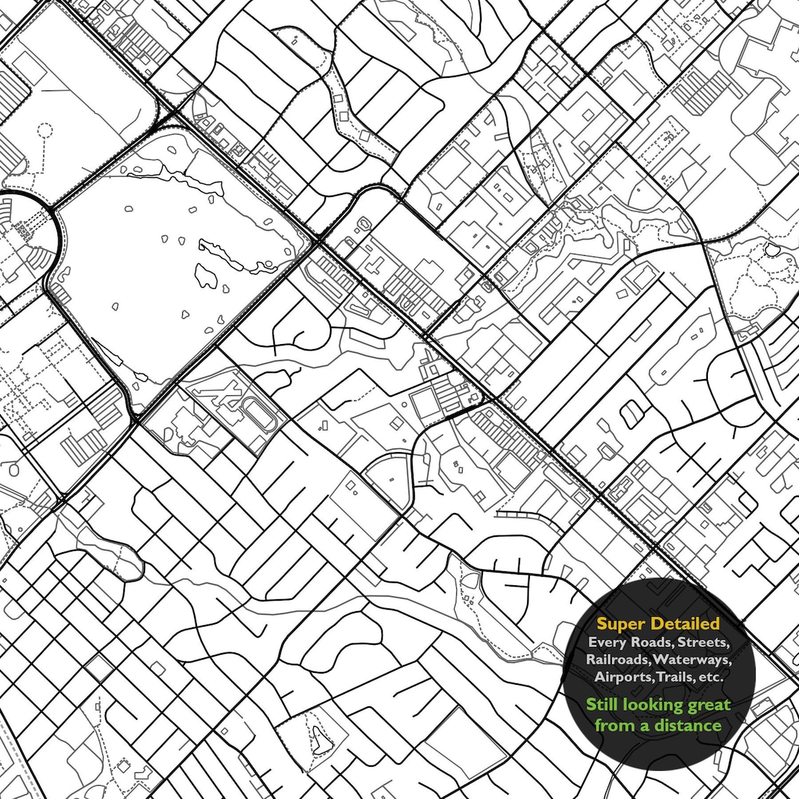 College Station TX Map Print Texas USA Texas A&M Map Art Etsy