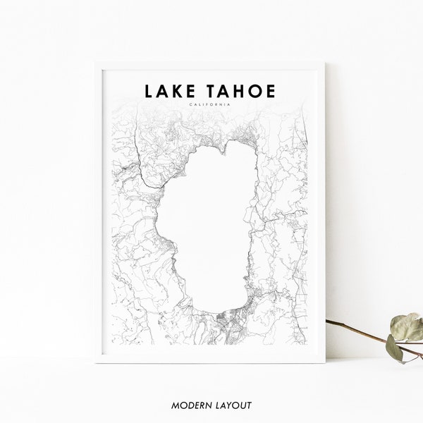 Lake Tahoe Wall Art Etsy