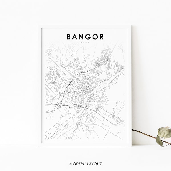 Bangor Maine Etsy