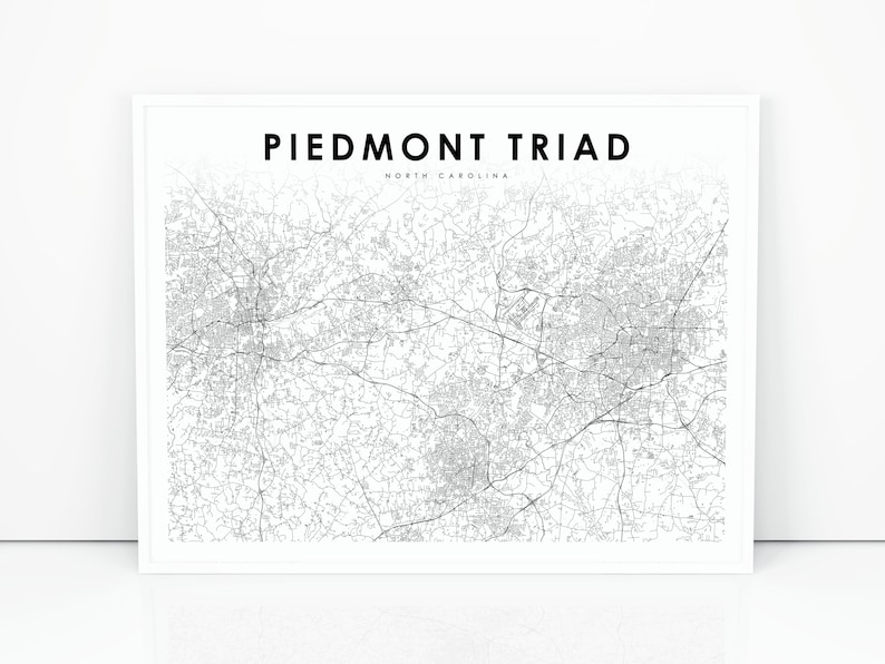 Piedmont Triad Map Print, North Carolina NC United states Map Artwork Poster, Metropolis Road Street Map Print, Nursery Area Wall Place of work Decor, Printable Map graphic about Printable Map of North Carolina named Piedmont Triad Map Print, North Carolina NC United states of america Map Artwork Poster, Metropolis Highway Highway Map Print, Nursery House Wall Place of work Decor, Printable Map