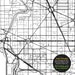 Downtown Washington DC Map Print, District of Columbia Map Art Poster ...