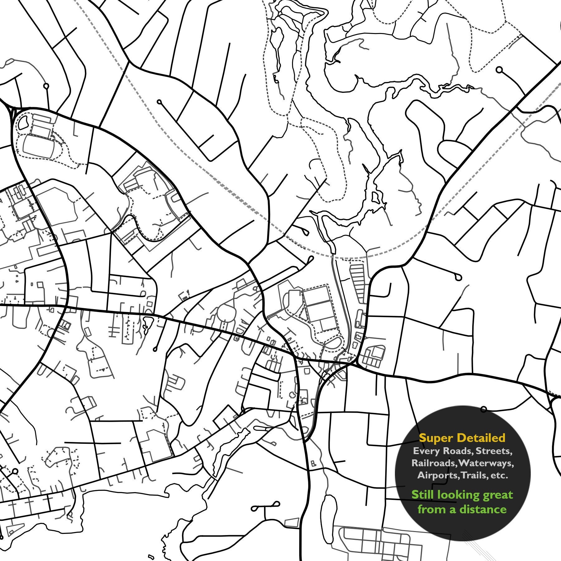 Weymouth MA Map Print Massachusetts USA Map Art Poster Etsy