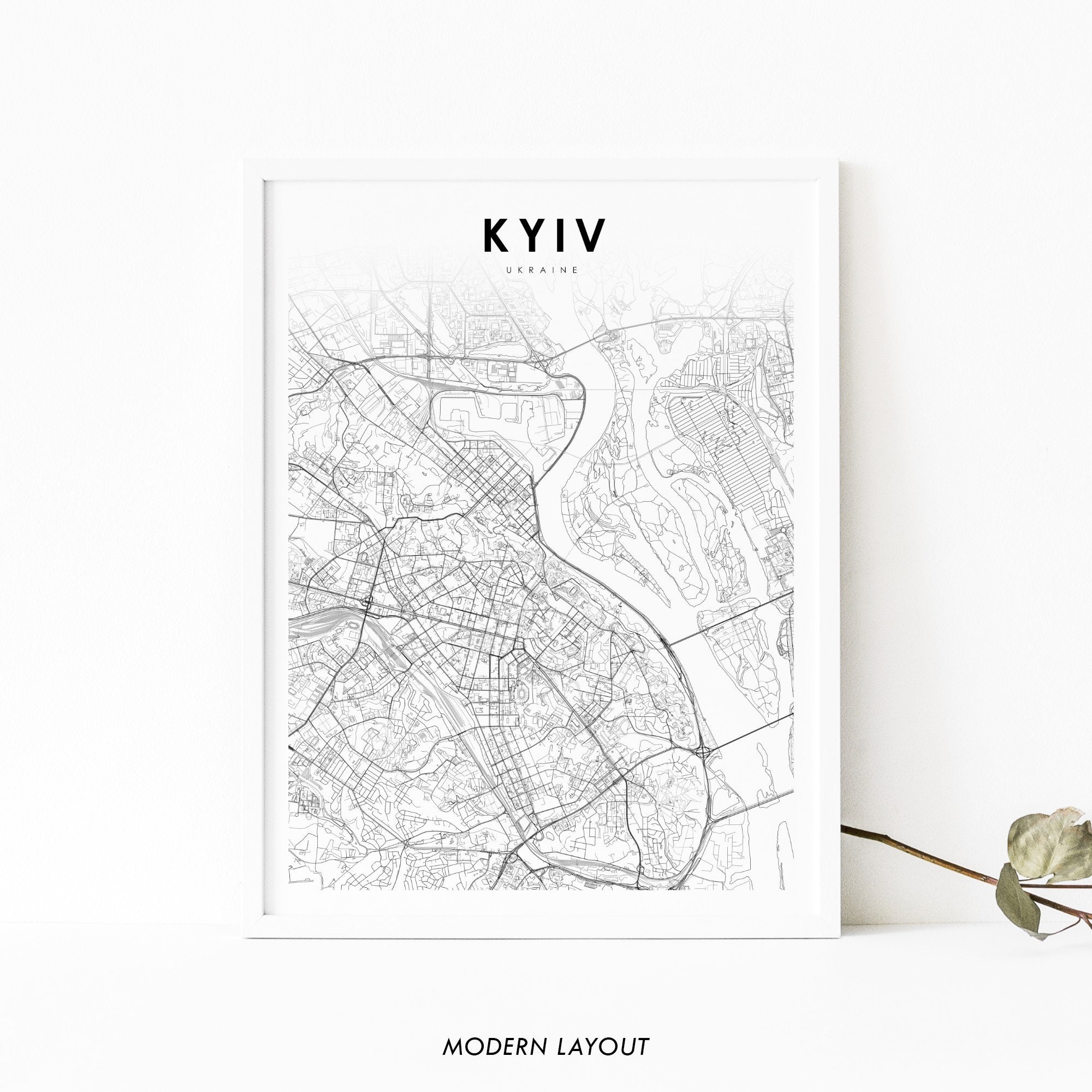 キーウ地図 小平市公共交通マップ(Kodaira City Public Transport Map) by