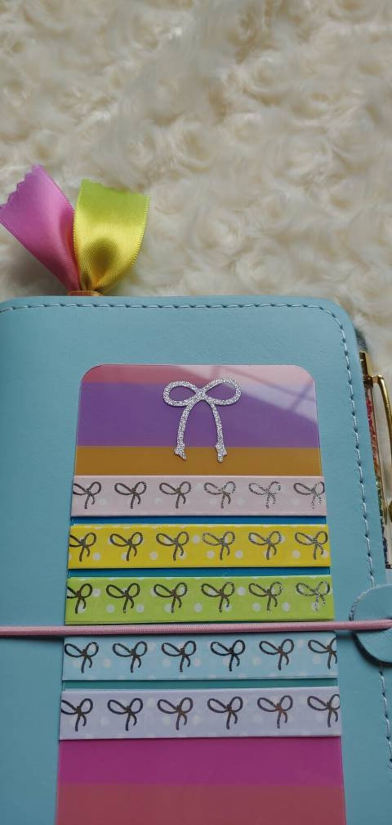 Bows and Polka dots skinny Collection Washi Samples