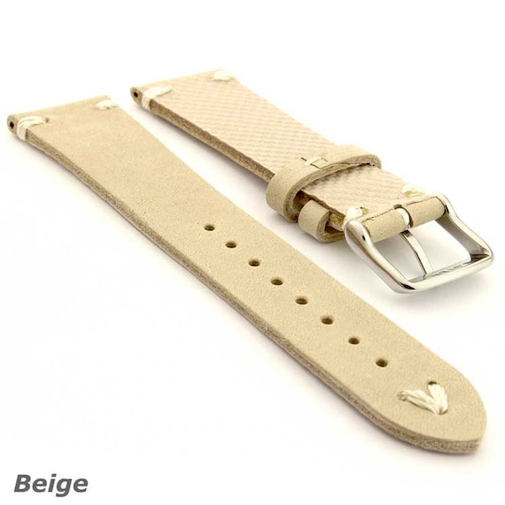 22mm Lederband Vintage Style, Uhrenband Braun (Neu (gemäss Beschreibung