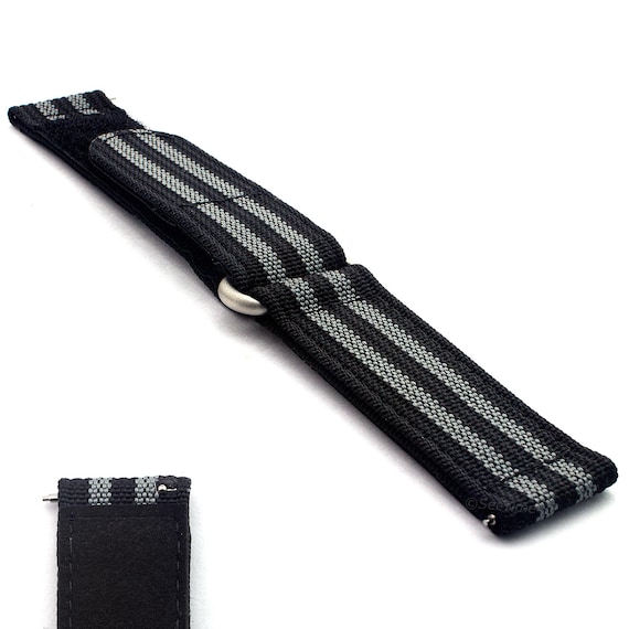 Horlogeband Eenvoudige ademende nylon band Slimme waterdichte sport snelsluiting 18 mm 20 mm 22 mm 24 mm nylon horlogeband (18 mm | groen