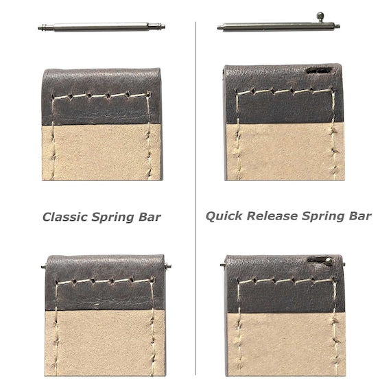 Sulla Cinturino Da Uomo In Pelle Catalonia 20 Mm Marrone Chiaro - Foto 6