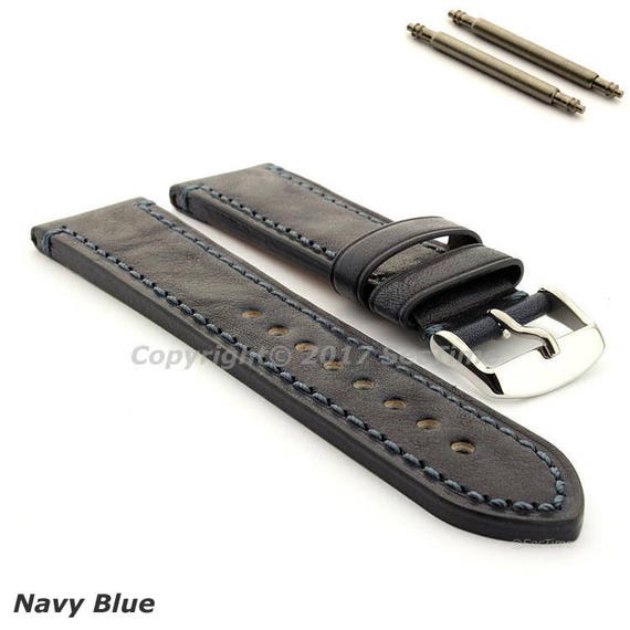 Cinturino Orologio Uomo Nuovo Mare Locman In Pelle Grigia - Gioielleria - Foto 10