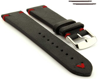 Cinturino In Pelle Da 22 Mm Lungo - Italia - Foto 7