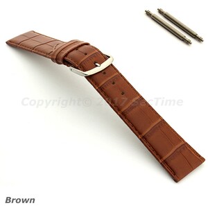 16mm 18mm 20mm 22mm 24mm 26mm Extra Long Genuine Leather Watch - Etsy UK