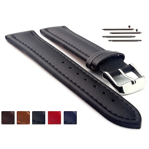 18mm 20mm 22mm 24mm Real Corn Watch Strap Band Vegan RM Brown, Black, Red, Blue - Classic / Quick Release Spring Bars