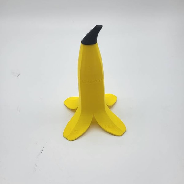 Mini Banana "Caution Cone" | Prop, Replica, Wet Floor