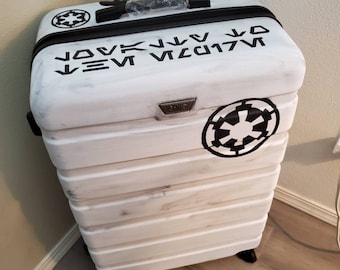 Star Wars custom finish suitcase