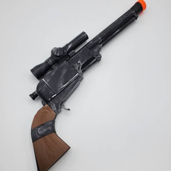 Star Wars Cad Bane LL-30 Blaster mit Displayständer | Requisite, Replik, Cosplay, Display