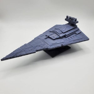 Imperial Star Destroyer with display stand **updated model**