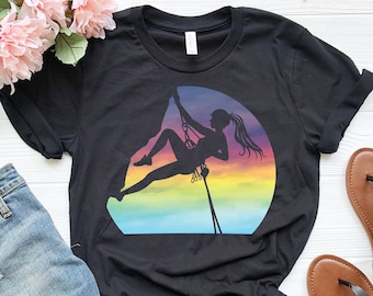 Climb Like A Girl Shirt, Women's Rock Climbing Shirt, Rock Climbing Shirt For Girls, Bouldering Shirt, Mountain Climber Shirt, Climbing Gift