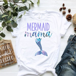 Mermaid Squad T Shirt Matching Birthday Party Girls Gift Mermaid Squad T Shirt Matching Birthday Party Girls Gift