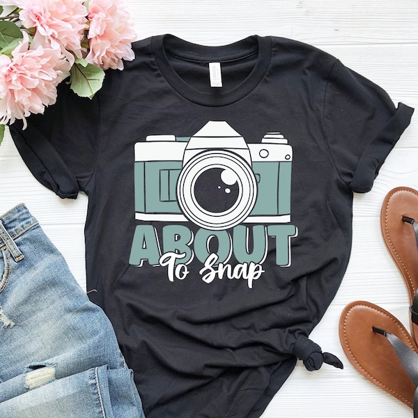 Je suis sur le point de prendre une chemise, une chemise drôle pour appareil photo, une chemise de jeu de mots de photographe amateur, une chemise d’appareil photo rétro vintage, une chemise d’amateur d’appareil photo, un cadeau d’appareil photo