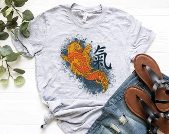 Koi Fish T-Shirt | Japanese Art Shirt | Japanese Koi Fish | Fish T-Shirt