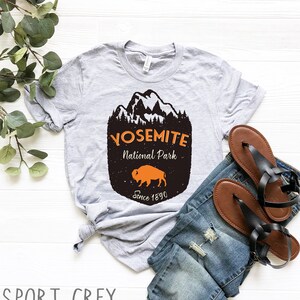 Yosemite National Park Shirt | Yosemite Gift | Mountain Hiking Gift | Hiking Shirt | Adventure Outdoors Shirt | Camping Gift | Nature