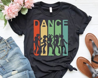 Dance Shirt | Disco Shirt | Retro Disco Shirt | Disco Dance Shirt | Groovy 70s Shirt | Vintage Disco Shirt | Disco Scene | Disco Dancer