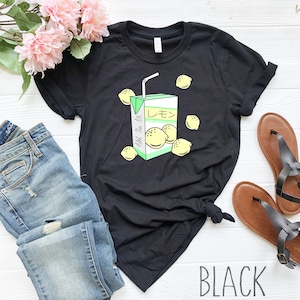 Japanese Juice Box Shirt | Anime Shirt | 90s Aesthetic Shirt | Pastel Shirt | Anime Gift | Manga Gift | Vaporwave Shirt | Vaporwave Gift