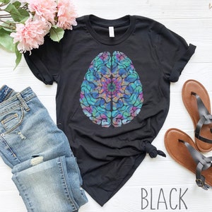 Human Brain Shirt | Psychedelic Shirt | Psychedelic Clothing | Human Anatomy Shirt | Brain T-Shirt | Psychedelic Gift | Trippy Sureal