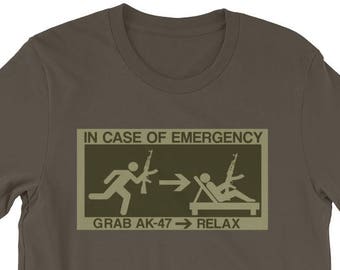 Prepper Shirt | Prepper AK-47 Shirt | Survivalist Shirt | SHTF Shirt | Prepping T-Shirt | AK-47 T-Shirt | Gift For Preppers | Prepper Gift