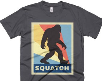 Bigfoot Shirt | Squatch Shirt | Sasquatch Shirt | Retro Big Foot T-Shirt | Vintage Sasquatch T-Shirt | Novelty Shirt