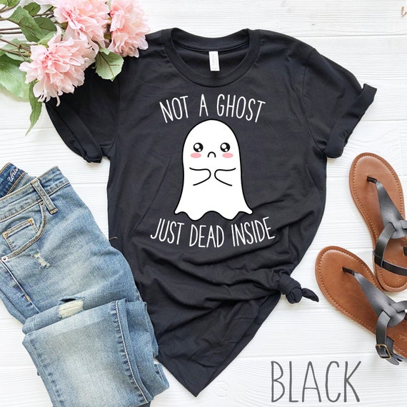 Pastel Goth Shirt Not A Ghost Just Dead Inside Pastel Goth Shirt Not A Ghost Just Dead Inside