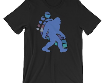 Bigfoot Camisa / Bigfoot Footprint Camiseta / Sasquatch Camisa / Funny Bigfoot Shirt / Novelty Shirt / Squatch Shirt / Funny Shirt