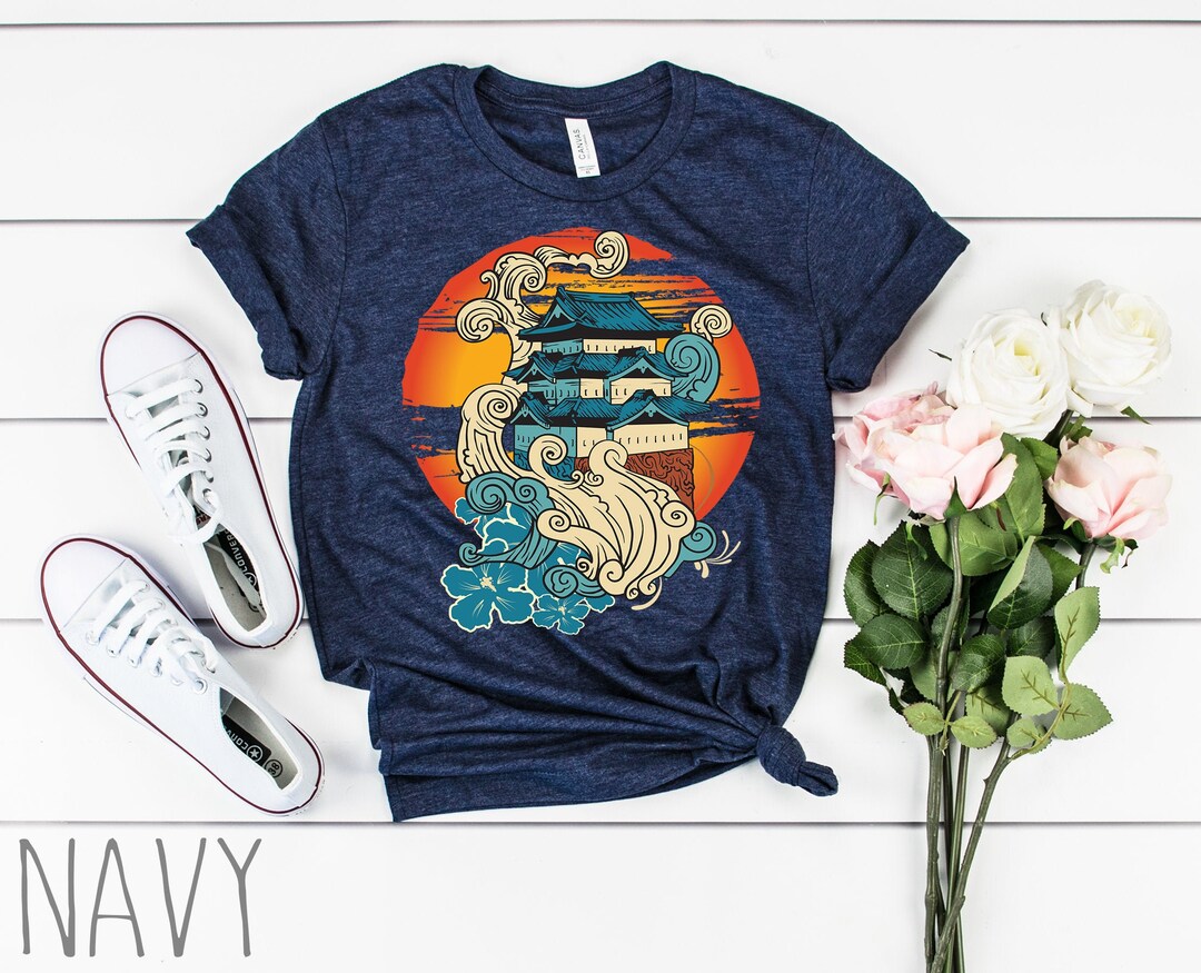 Traditional Japanese Art Tshirt Abstract Art Artistic Shirt Artistic