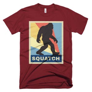 Bigfoot Shirt | Squatch Shirt | Sasquatch Shirt | Retro Big Foot T-Shirt | Vintage Sasquatch T-Shirt | Novelty Shirt image 5