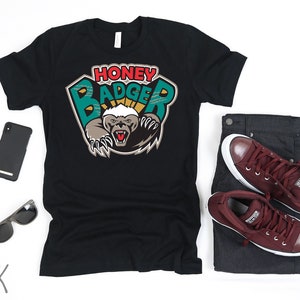 Honey Badger Shirt | Funny Honey Badger Shirt | Mascot Shirt | Honey Badger Animal | Animal Shirt