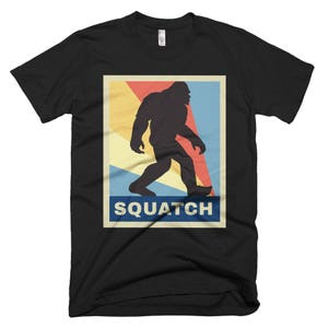 Bigfoot Shirt | Squatch Shirt | Sasquatch Shirt | Retro Big Foot T-Shirt | Vintage Sasquatch T-Shirt | Novelty Shirt image 2