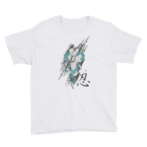 Cool Ninja Warrior Shirt | Kids Ninja T-Shirt | Shinobi Shirt | Ninja Shirt For Boys | Martial Arts Shirt | Japanese Kanji | Ninja Gift