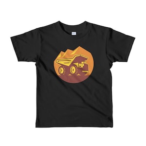 Dump Trump Shirt for Kids | Construction T-Shirt | Dump Truck Shirt for Boys | Big Machinery Shirt | Construction Gift