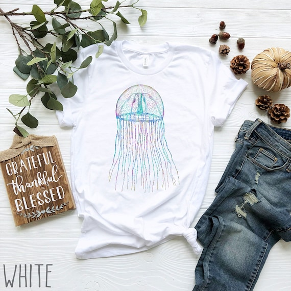 Jellyfish T-shirt | Psychedelic Shirt | Trippy Shirt | Jellyfish