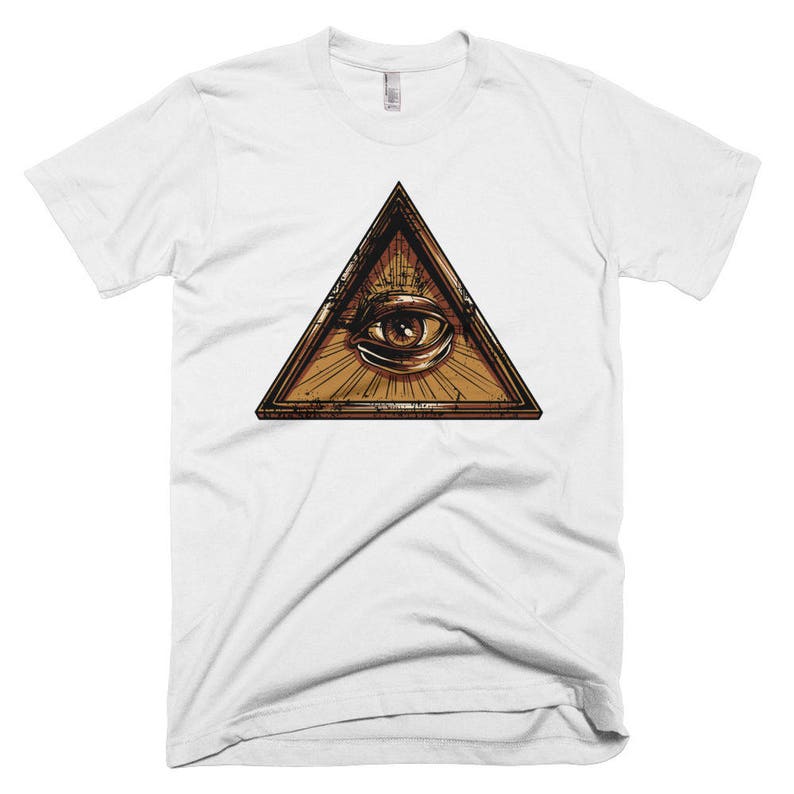 Eye of Providence Shirt Illuminati Eye Shirt Psychedelic - Etsy