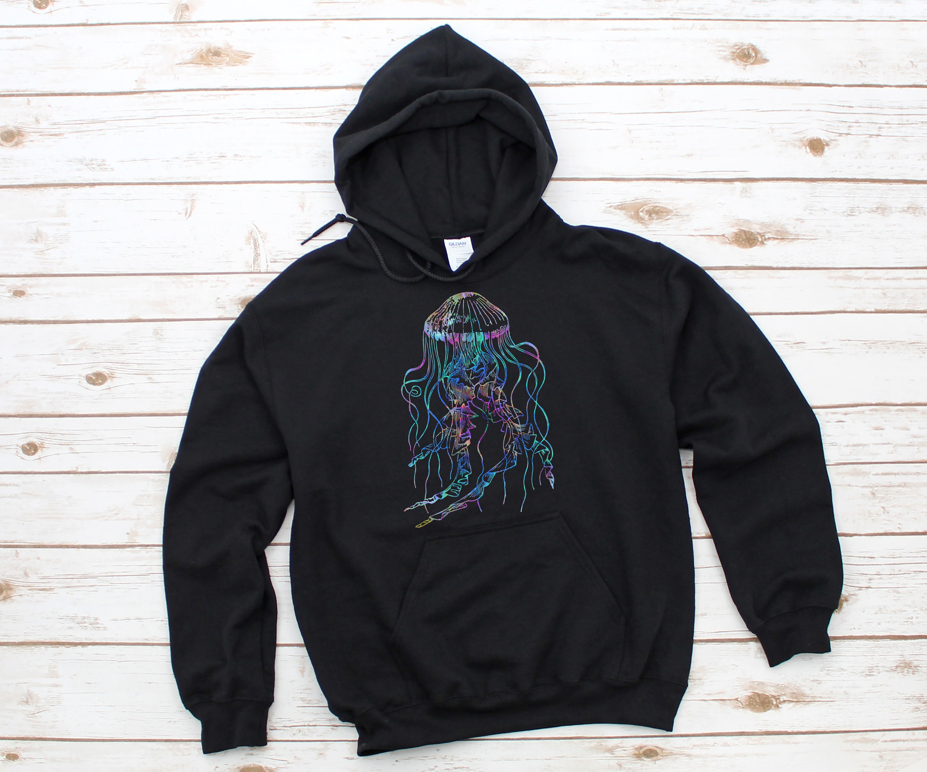 psychedelic printed hoodies