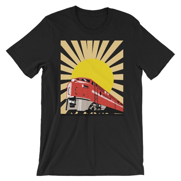 Diesel Train Shirt For Men | Mens Train Shirt | Vintage Retro Train T-Shirt | Diesel Engine Shirt | Locomotive Shirt | Railfan | Trainspotte
