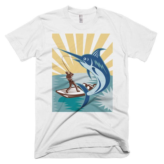 Marlin Fishing Shirt | Swordfish Shirt | Marlin Fisherman Shirt | Fishing T-Shirt | Deep Sea Fishing Shirt | Fishing Gift | Gift For Fisher